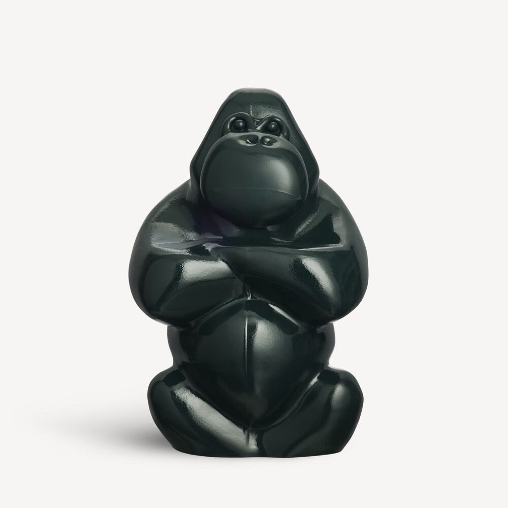 KOSTA BODA Gabba grøn skulptur